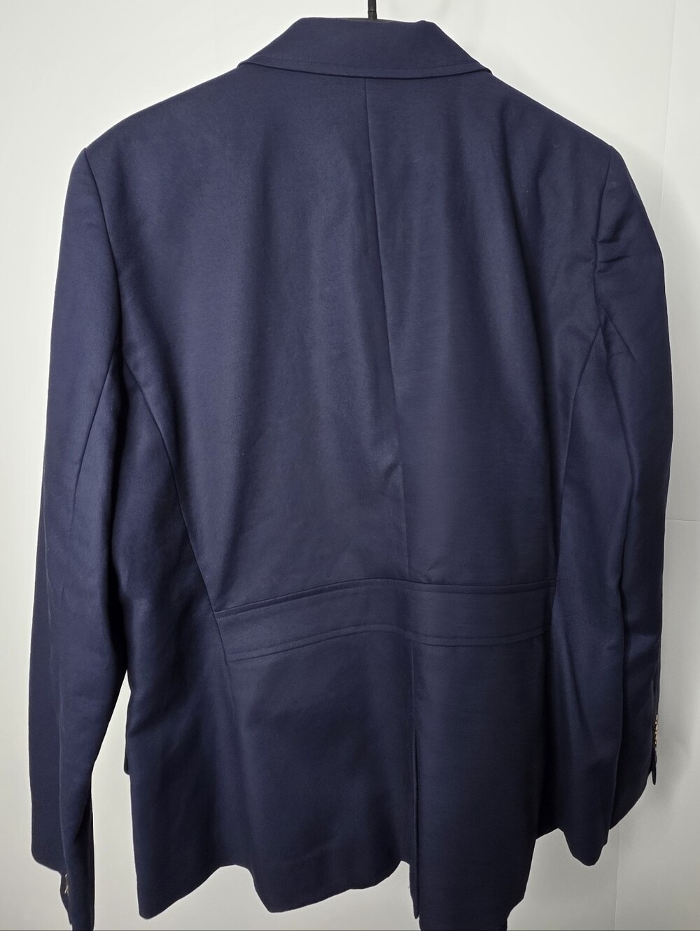 Lauren Ralph Lauren Navy Cotton Crest Blazer Gold Buttons Size 14 Heritage - Picture 11 of 11